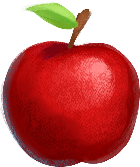 Apple Fruit Illustration